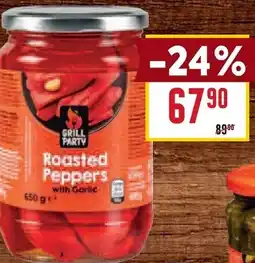 Billa Grill Party Papriky pečené nabídka