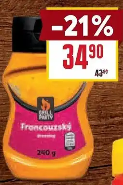 Billa Grill Party Francouzský dresink nabídka