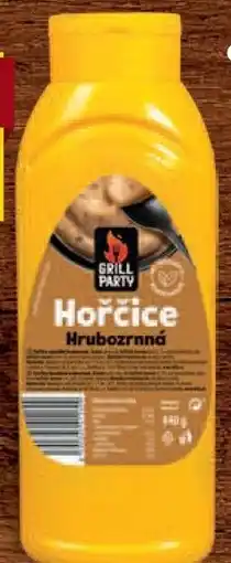 Billa Grill Party Hořčice hrubozrnná, plnotučná nabídka