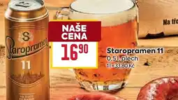 Billa Staropramen 11 nabídka
