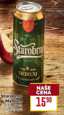 Billa Starobrno Medium nabídka