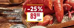 Billa Bravur Staroměstská klobása XL nabídka