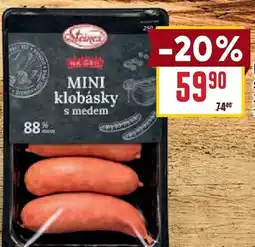 Billa Miniklobásky s medem nabídka