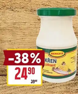 Billa Benefit Křen pikant nabídka