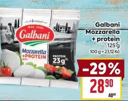 Billa Galbani Mozzarella + protein nabídka