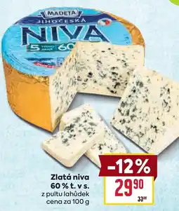 Billa Zlatá niva 60% t. vs. nabídka