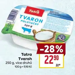 Billa Tatra Tvaroh nabídka