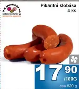 Jip Pikantní klobása nabídka