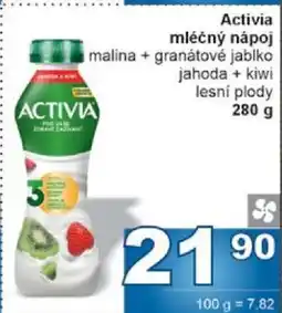 Jip Activia mléčný nápoj nabídka