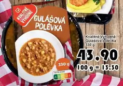 Jip Kvalitně Výhodně Gulášová polévka nabídka