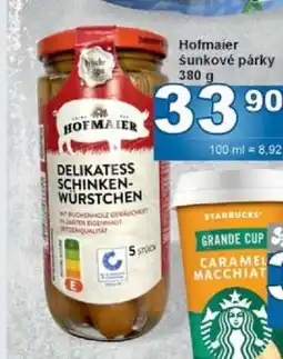 Jip Hofmaier šunkové párky nabídka