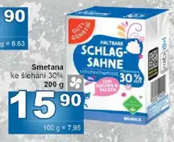 Jip Smetana ke šlehání 30 % nabídka