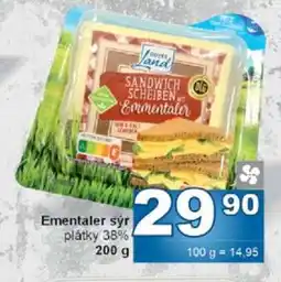 Jip Emmentaler sýr nabídka