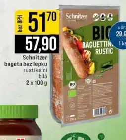 Jip Schnitzer bageta bez lepku rustikální bílá nabídka