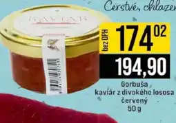 Jip Gorbuša kaviár z divokého lososa červený nabídka
