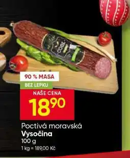 Hruška Poctivá moravská Vysočina nabídka