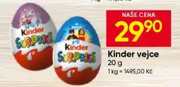 Hruška Kinder vejce nabídka