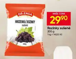 Hruška ROZINKY SUŠENÉ nabídka