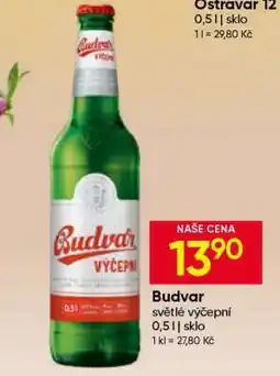 Hruška Budvar nabídka