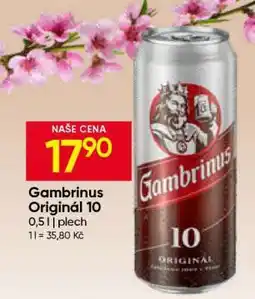 Hruška Gambrinus Originál 10 nabídka