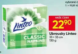 Hruška Ubrousky Linteo nabídka