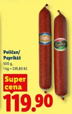 Lidl Paprikáš nabídka