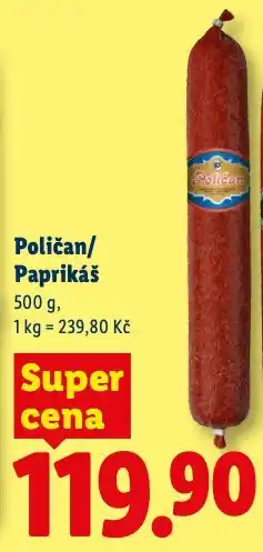 Lidl Poličan nabídka