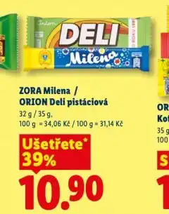 Lidl Zora milena nabídka