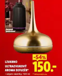 Lidl Ultrazvukový aroma difuzér nabídka