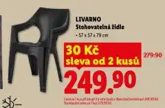 Lidl Stohovatelná židle nabídka