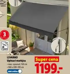 Lidl Upínací markýza nabídka
