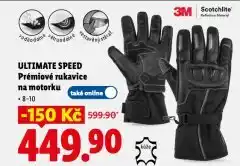 Lidl Prémiové rukavice na motorku nabídka