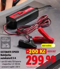 Lidl Nabíječka autobaterií nabídka
