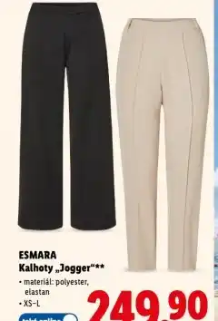 Lidl Kalhoty nabídka