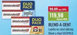 Ratio BLEND-A-DENT Lepidlo na zubní náhrady, DUOPACK nabídka