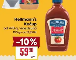 Billa Hellmann's Kečup nabídka