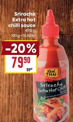 Billa Sriracha Extra hot chilli sauce nabídka