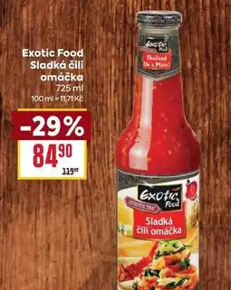 Billa Exotic Food Sladká čili omáčka nabídka