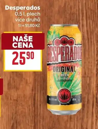 Billa Desperados nabídka
