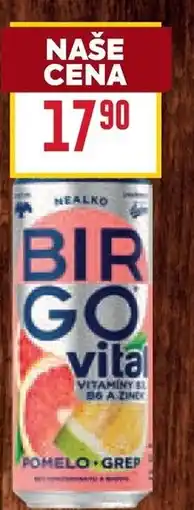 Billa BirGo nealko nabídka