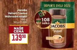 Billa Jacobs Velvet Crema Náhradní náplň nabídka