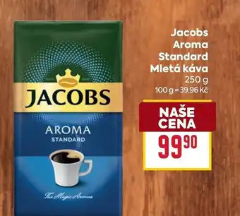 Billa Jacobs Aroma Standard Mletá káva nabídka