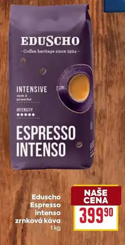 Billa Eduscho Espresso intenso zrnková káva nabídka