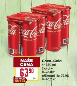 Billa Coca-Cola nabídka