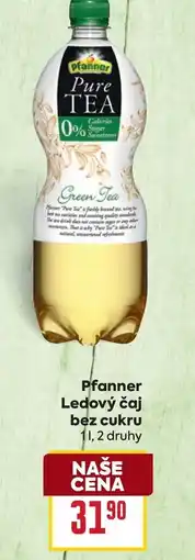 Billa Pfanner Ledový čaj bez cukru nabídka