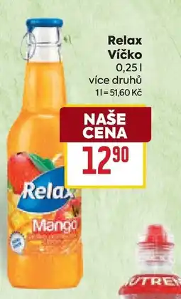 Billa Relax Víčko nabídka