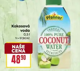 Billa Kokosová voda nabídka