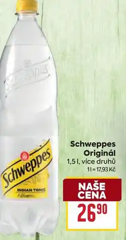 Billa Schweppes Originál nabídka