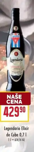 Billa Legendario Elixir de Cuba nabídka