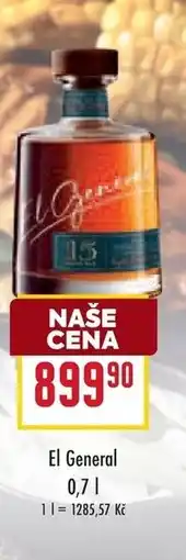 Billa El General nabídka